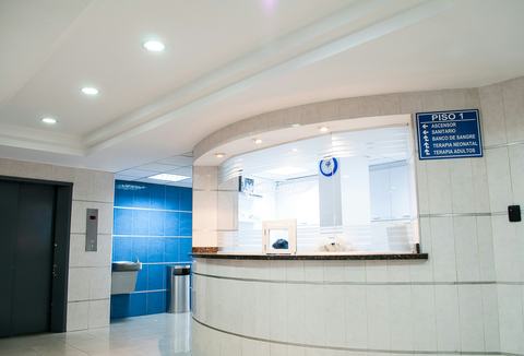 Photo: Martha Dominguez de Gouveia / Unsplash Hospital reception, the setting my voice agents work in